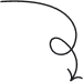 curved arrow